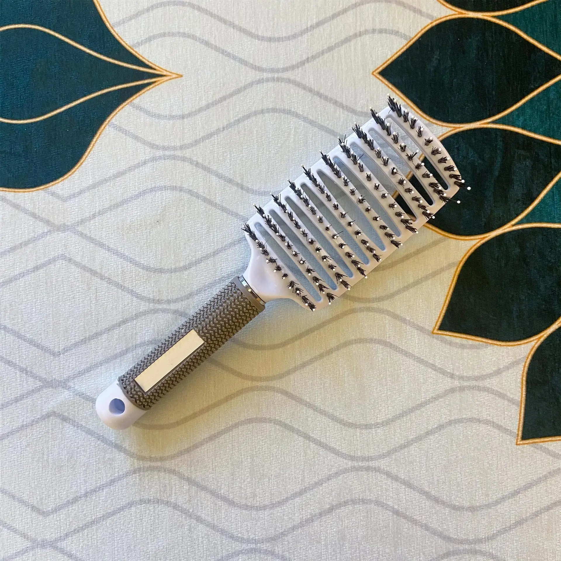 Purple Hair Comb for Women with Root Fluffy Styling - Image 9
