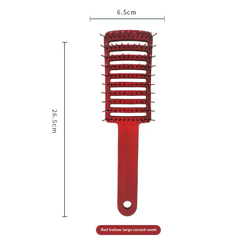 Purple Hair Comb for Women with Root Fluffy Styling - Image 3