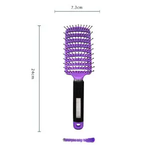 Purple Hair Comb for Women with Root Fluffy Styling - Image 4