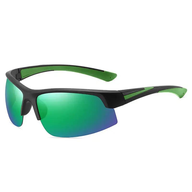 Men Sports Cycling Sunglasses Polarized Black