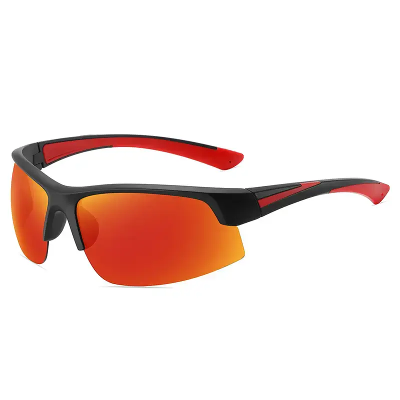 Men Sports Cycling Sunglasses Polarized Black