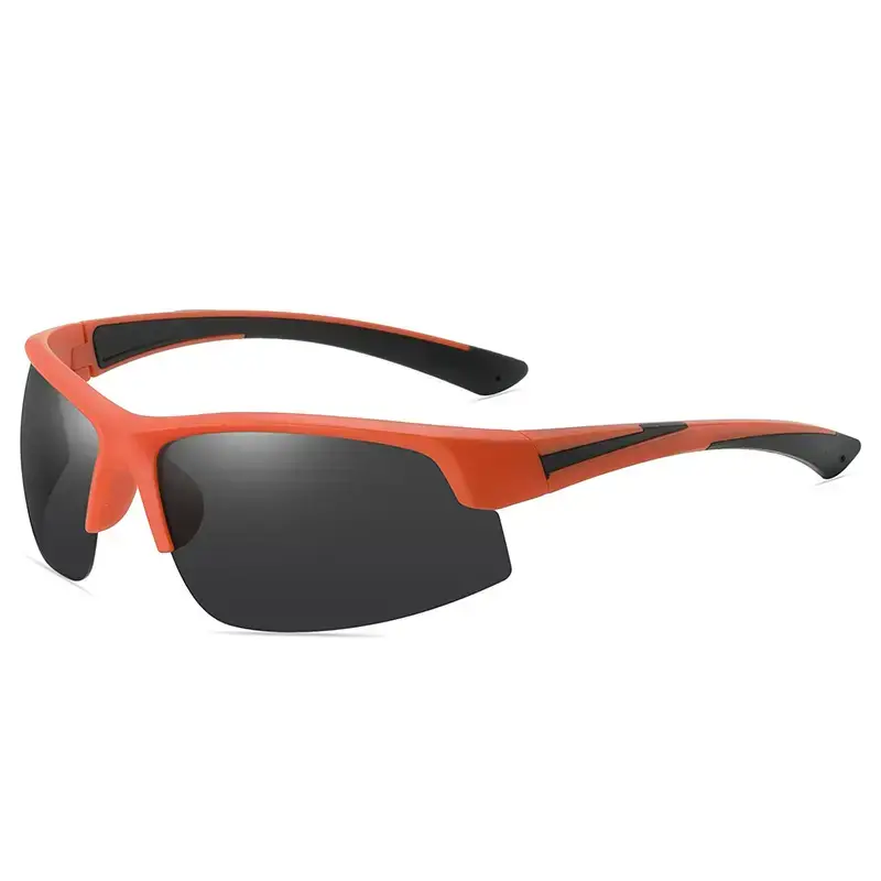 Men Sports Cycling Sunglasses Polarized Black