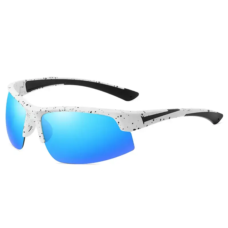 Men Sports Cycling Sunglasses Polarized Black