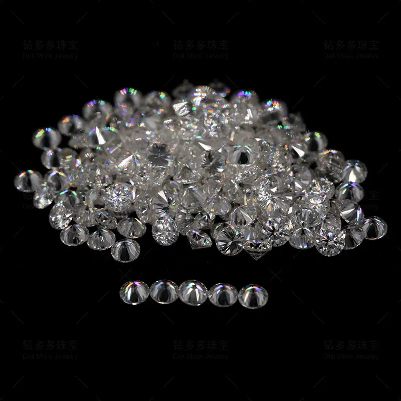 Moissanite Heart & Arrow Stones 3mm Bulk Wholesale - Image 5