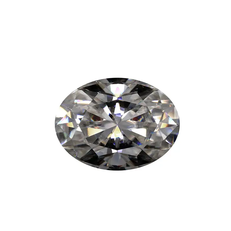 Moissanite Oval Cut 6x8mm Loose Stone Set - Image 5