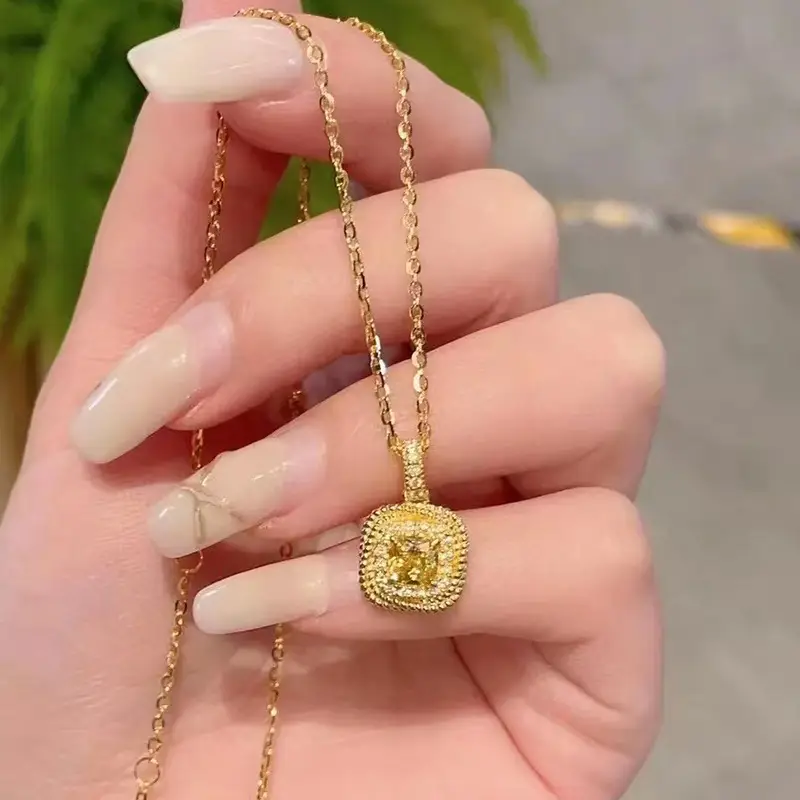 Women's Gold Crystal Ring with Blue Printed Sleeve - Image 3