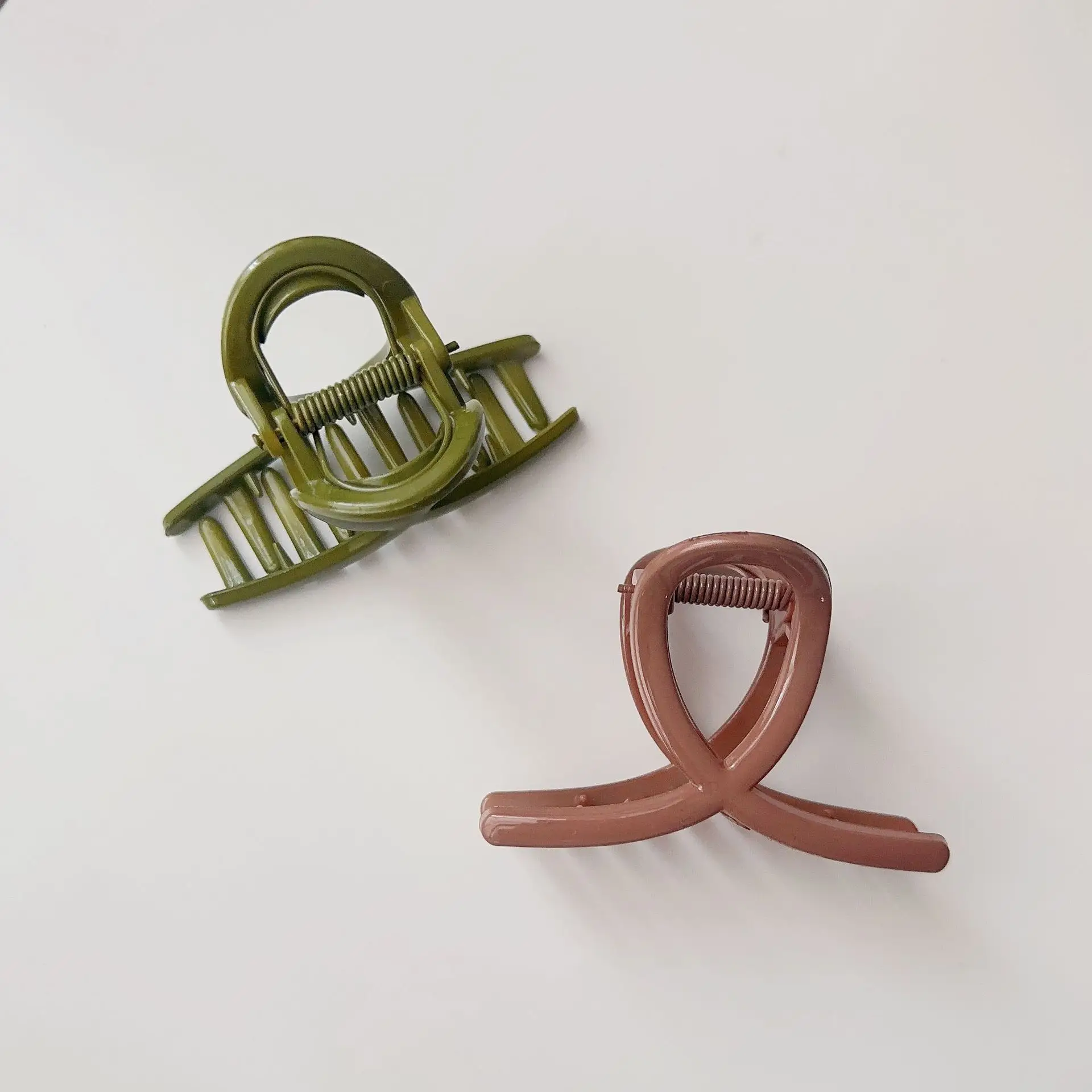 Korean Style Hair Clip Green Advanced Acrylic