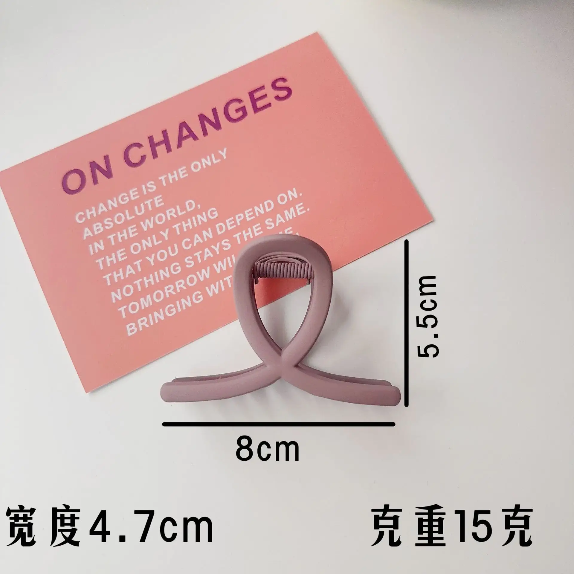Korean Style Hair Clip Green Advanced Acrylic — feature 1