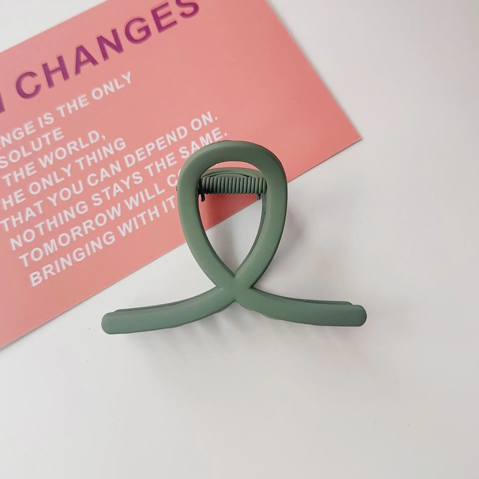 Korean Style Hair Clip Green Advanced Acrylic