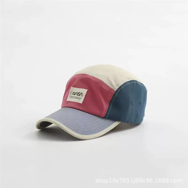 Children's Soft Cap Spring Summer Contrast Baseball Wide Brim All-Match - Image 4