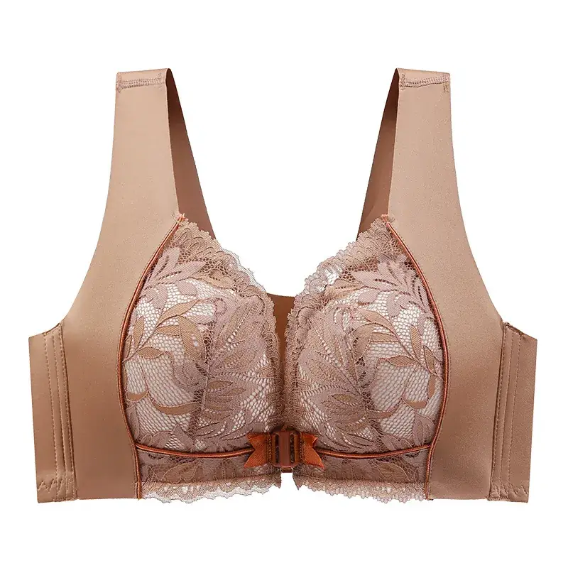 Black Lace Vest Underwear Women Front Buckle Small - Image 17