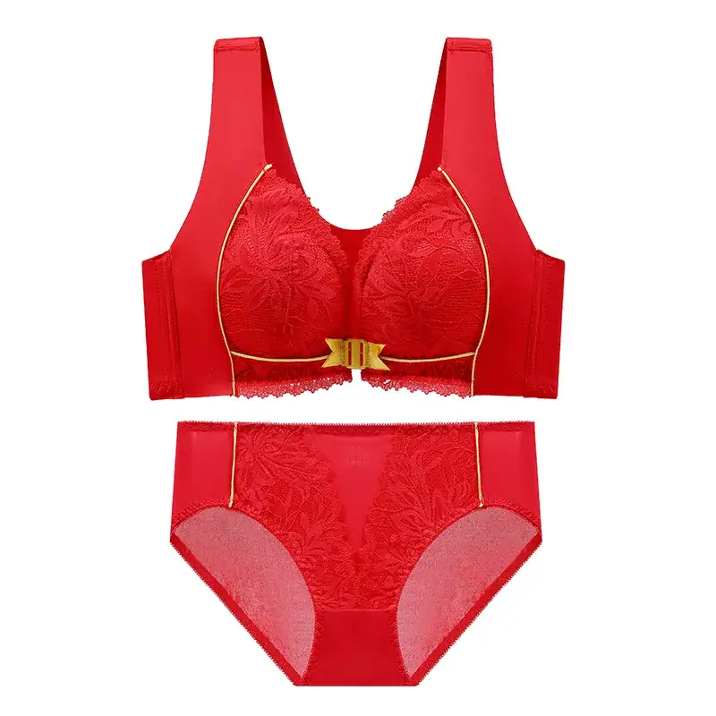 Black Lace Vest Underwear Women Front Buckle Small - Image 11