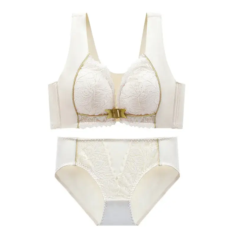 Black Lace Vest Underwear Women Front Buckle Small - Image 12