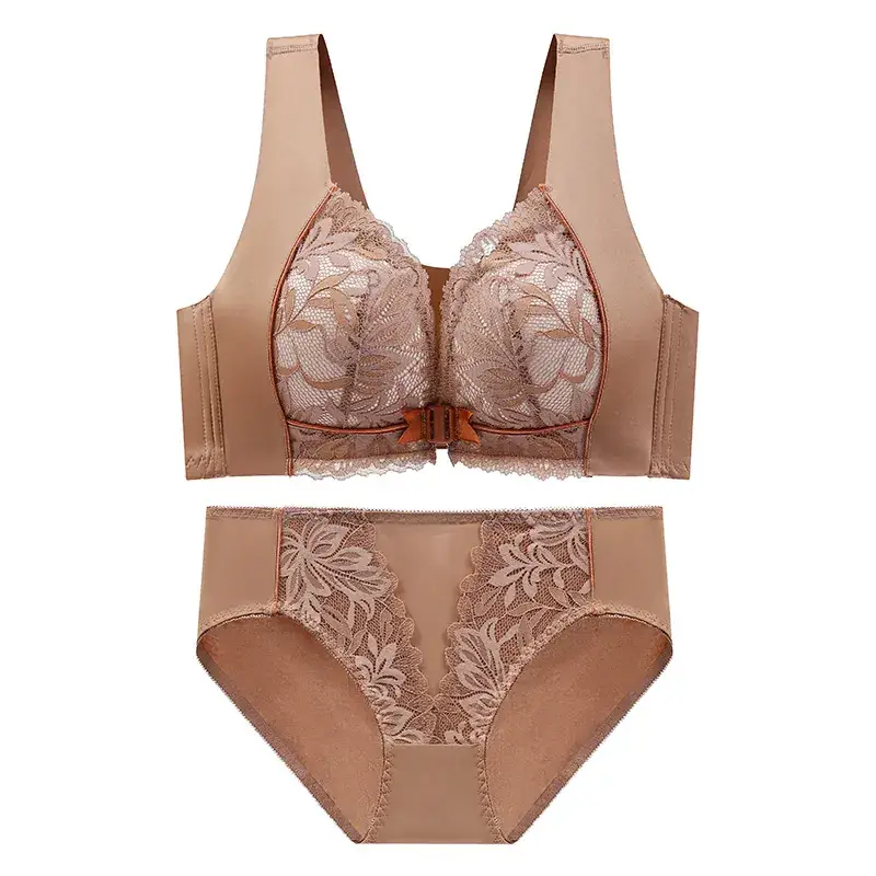 Black Lace Vest Underwear Women Front Buckle Small - Image 8