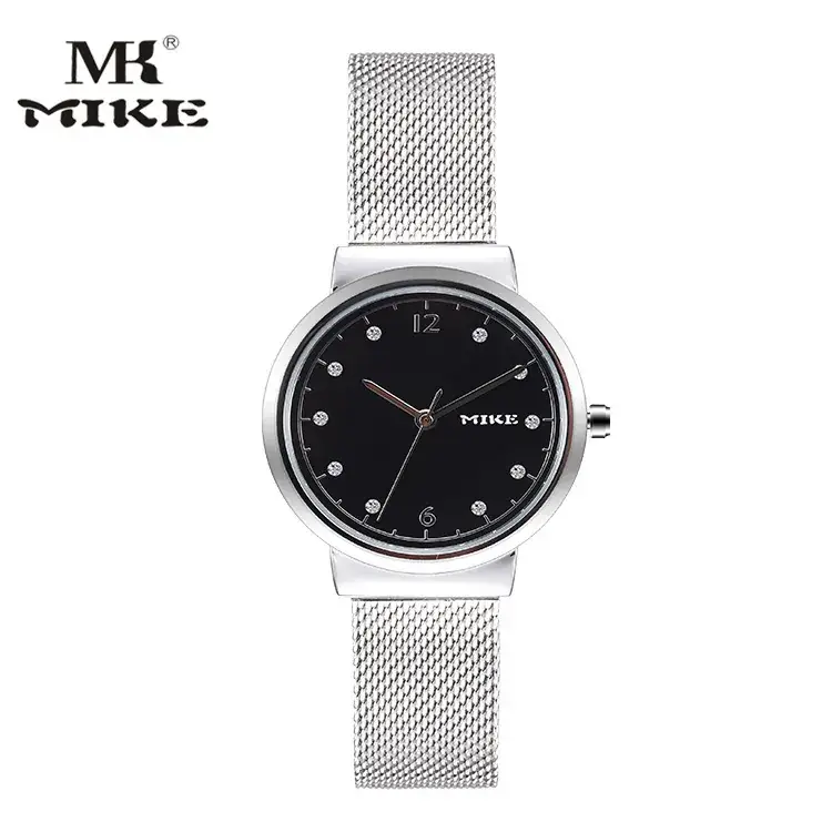 Women's Mesh Belt Quartz Watch White Dial