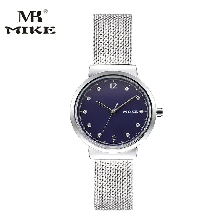 Women's Mesh Belt Quartz Watch White Dial