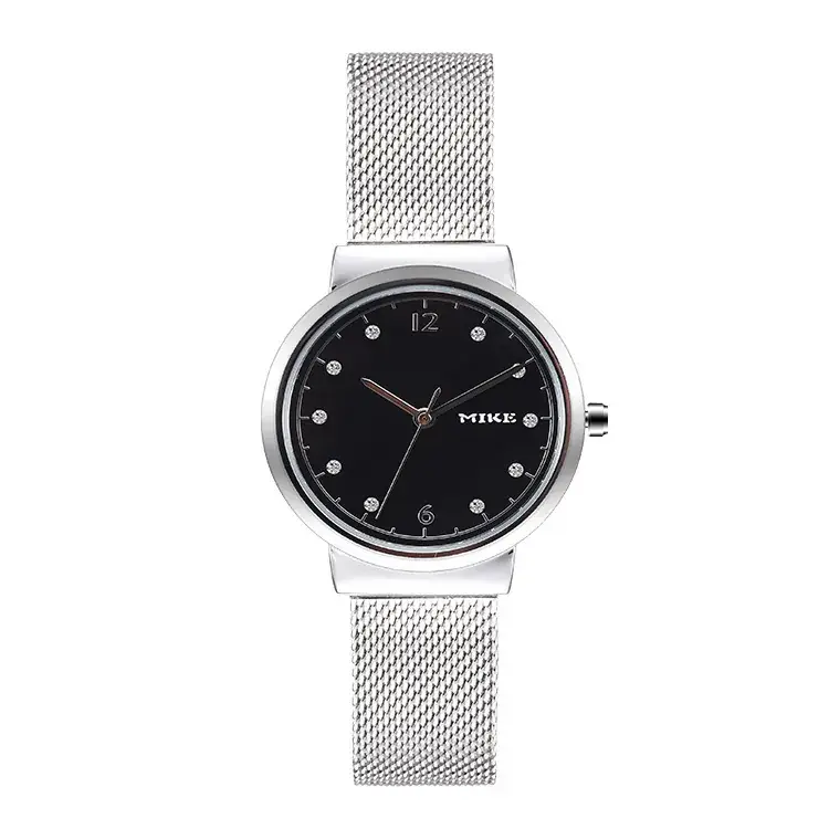 Women's Mesh Belt Quartz Watch White Dial