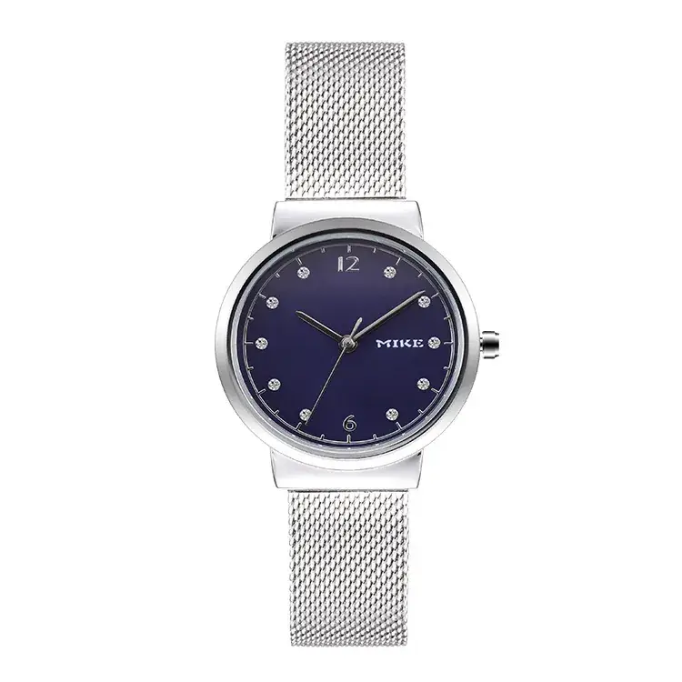 Women's Mesh Belt Quartz Watch White Dial