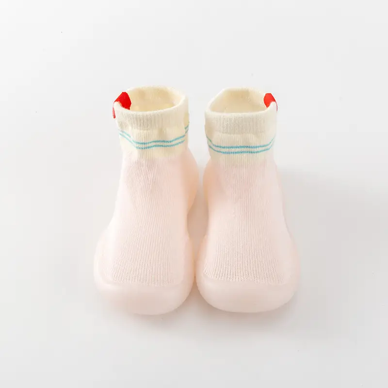 Baby Socks Yellow Blue Anti-Slip Indoor Foot Protection