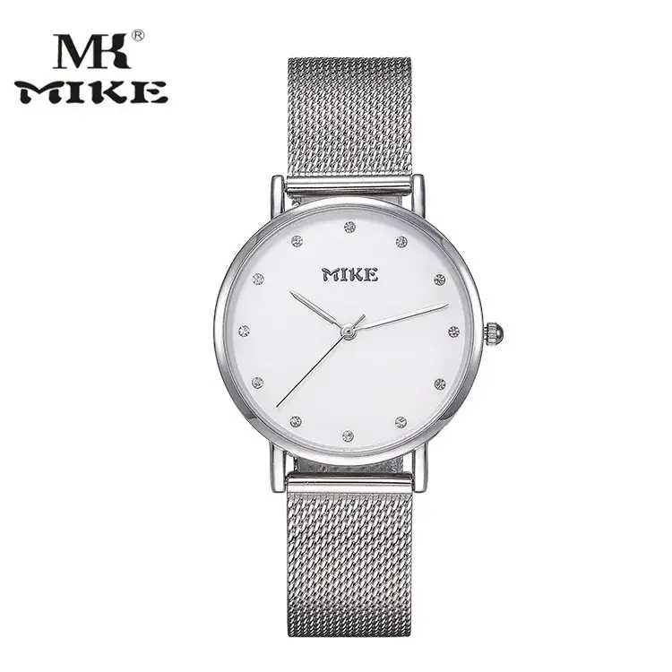 Women's MIKE Steel Band Quartz Watch Ultra-Thin - Image 3