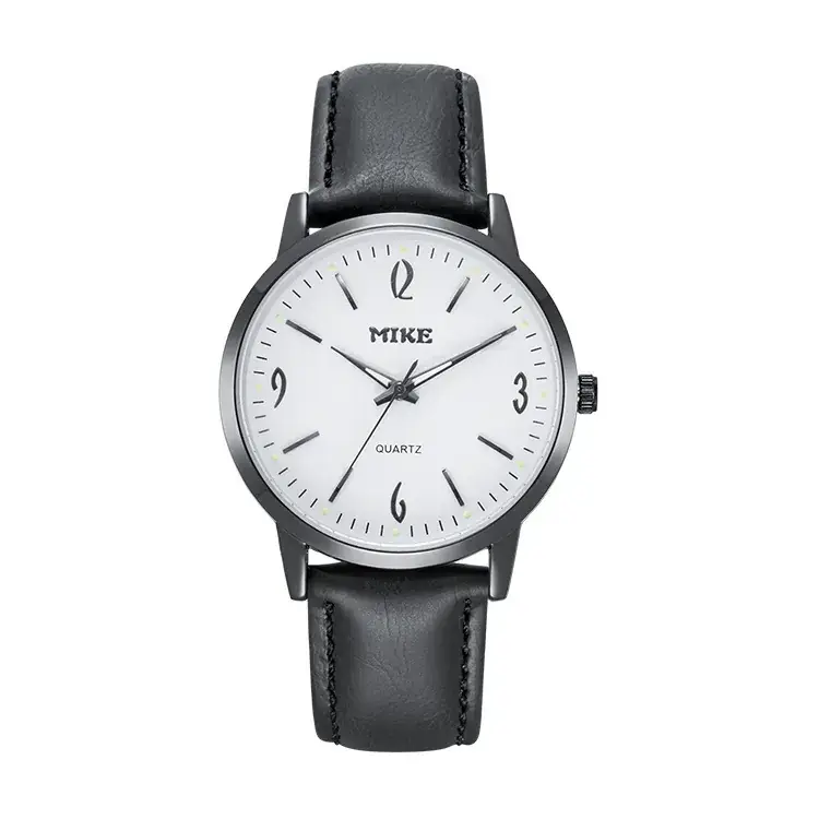 MK MIKE Minimalist Couple Watch Waterproof Belt Watch Quartz Women's Watch Men's Watch Fashion Wristwatch - Image 3