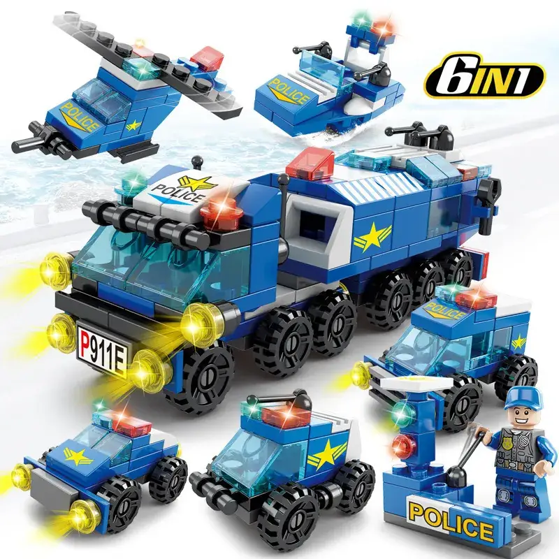 8612 Mini Fire Brigade Toy Set for Kids - Image 21