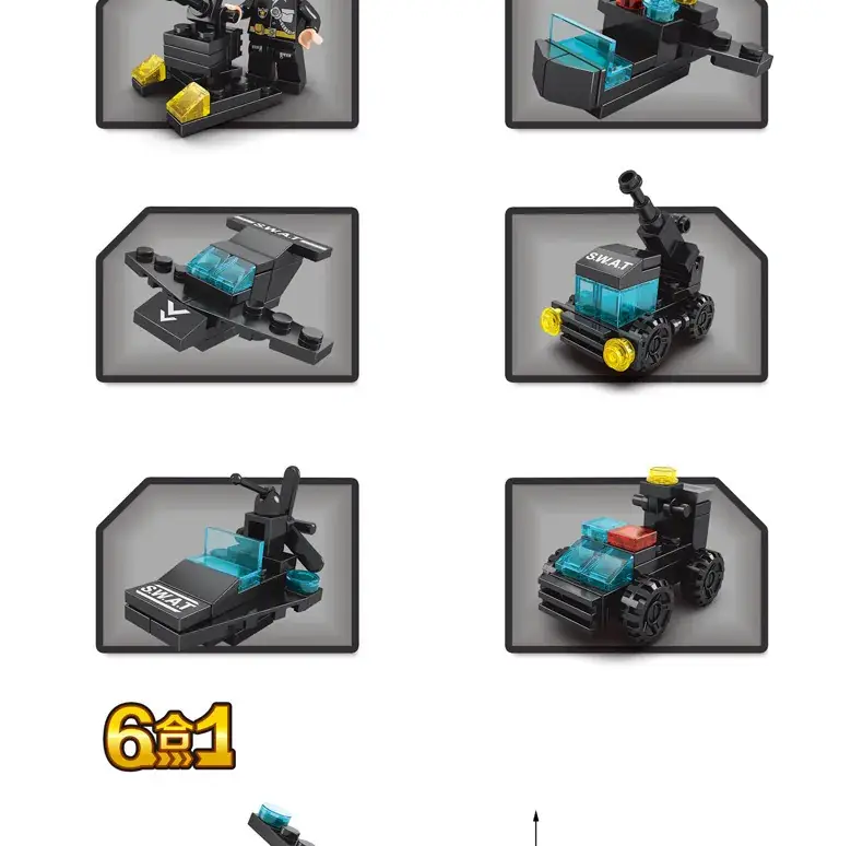8612 Mini Fire Brigade Toy Set for Kids — feature 18