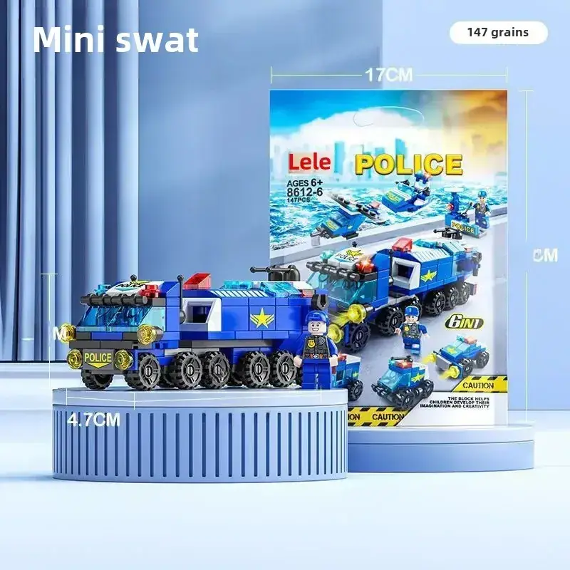 8612 Mini Fire Brigade Toy Set for Kids - Image 6