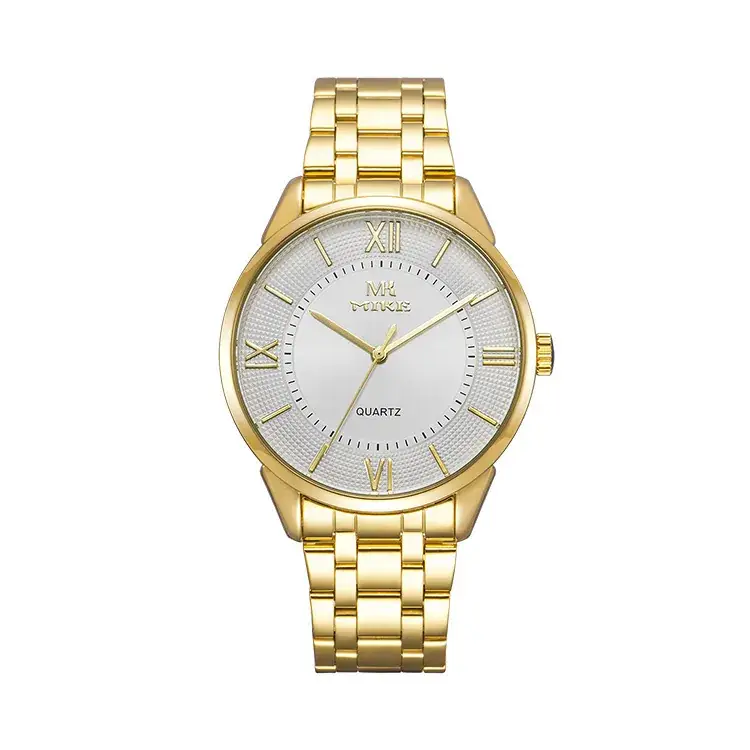MK MIKE All Gold Roman Dial Watch for Men