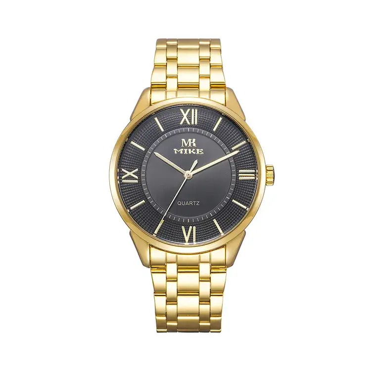 MK MIKE All Gold Roman Dial Watch for Men