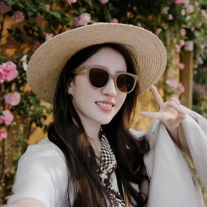 Xu Hongdou Polarized Sunglasses Anti-Ultraviolet Brown