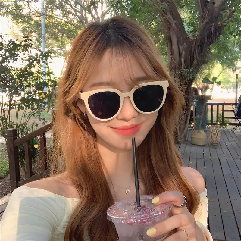 Xu Hongdou Polarized Sunglasses Anti-Ultraviolet Brown