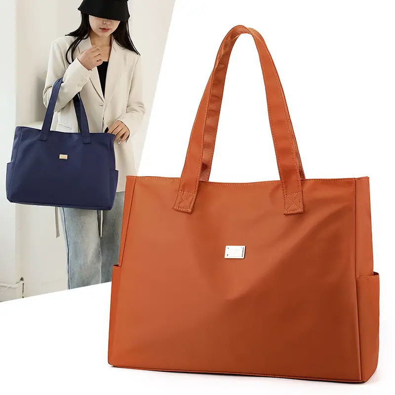2023 New Nylon Shoulder Bag Blue Large Capacity Women - Image 7