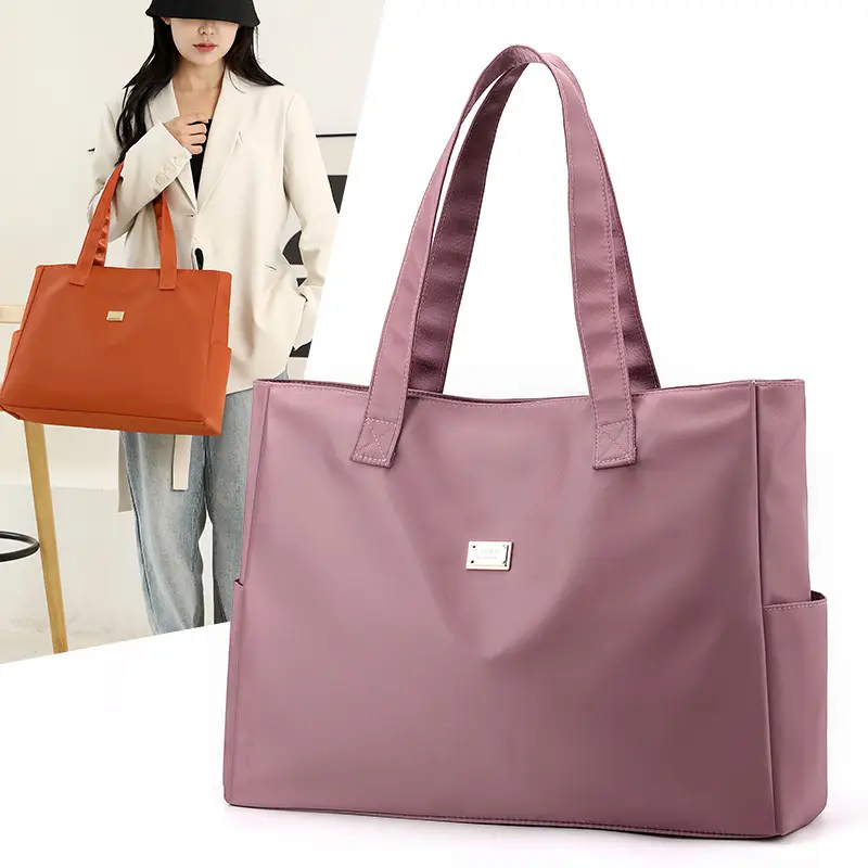 2023 New Nylon Shoulder Bag Blue Large Capacity Women - Image 8