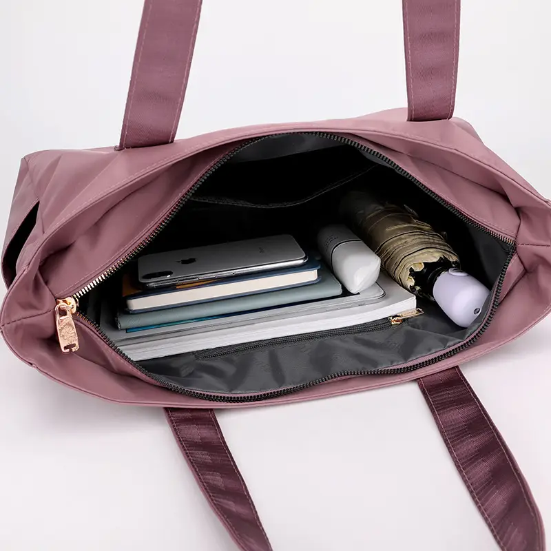 2023 New Nylon Shoulder Bag Blue Large Capacity Women - Image 10