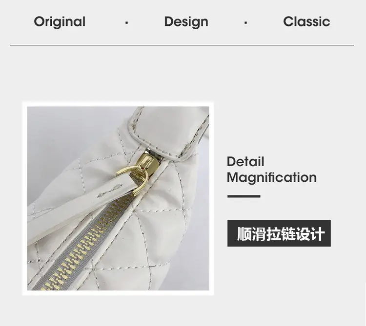 Korean Rhombic Chain Mini Crossbody Bag Black 2023 — feature 4