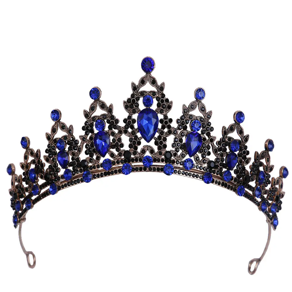 Crystal Bridal Crown for Women European Style Wedding Dress Headwear - Image 20