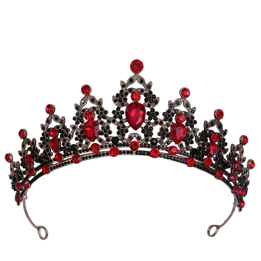 Crystal Bridal Crown for Women European Style Wedding Dress Headwear - Image 21