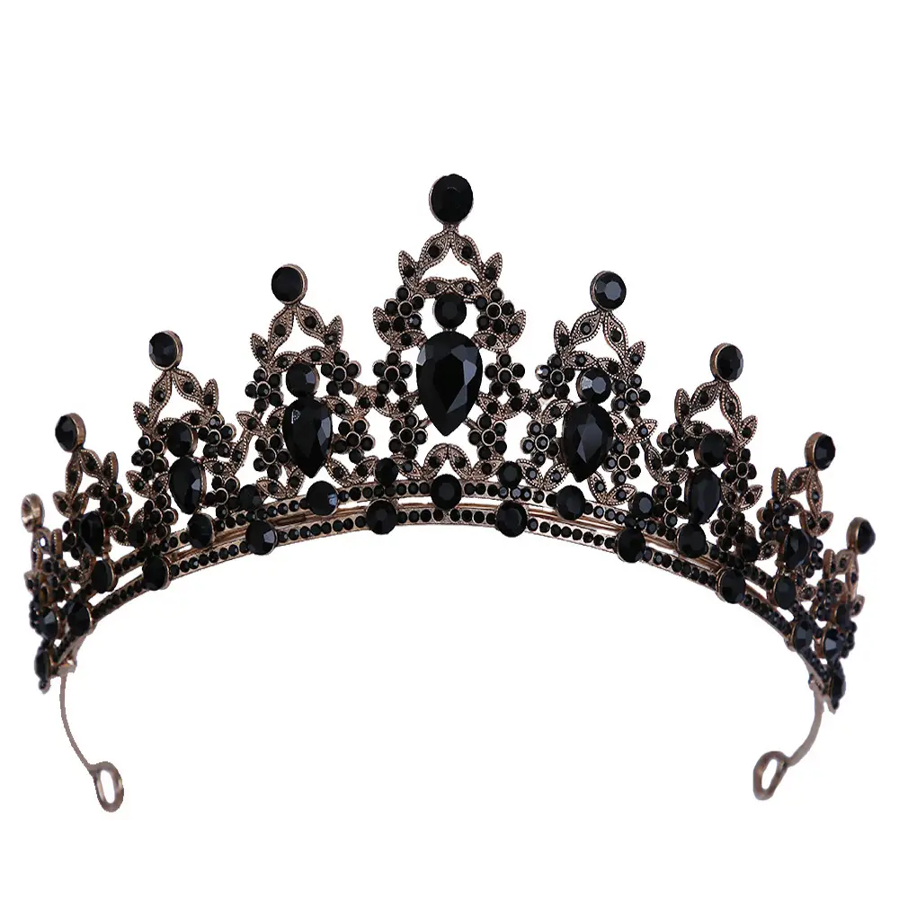 Crystal Bridal Crown for Women European Style Wedding Dress Headwear - Image 25