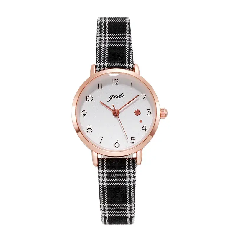 Gold Plated Women's Quartz Watch with Sparkly Strap
