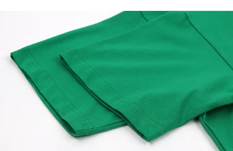 Kids Cotton T-Shirt Shorts Set Green Plaid Black — feature 26