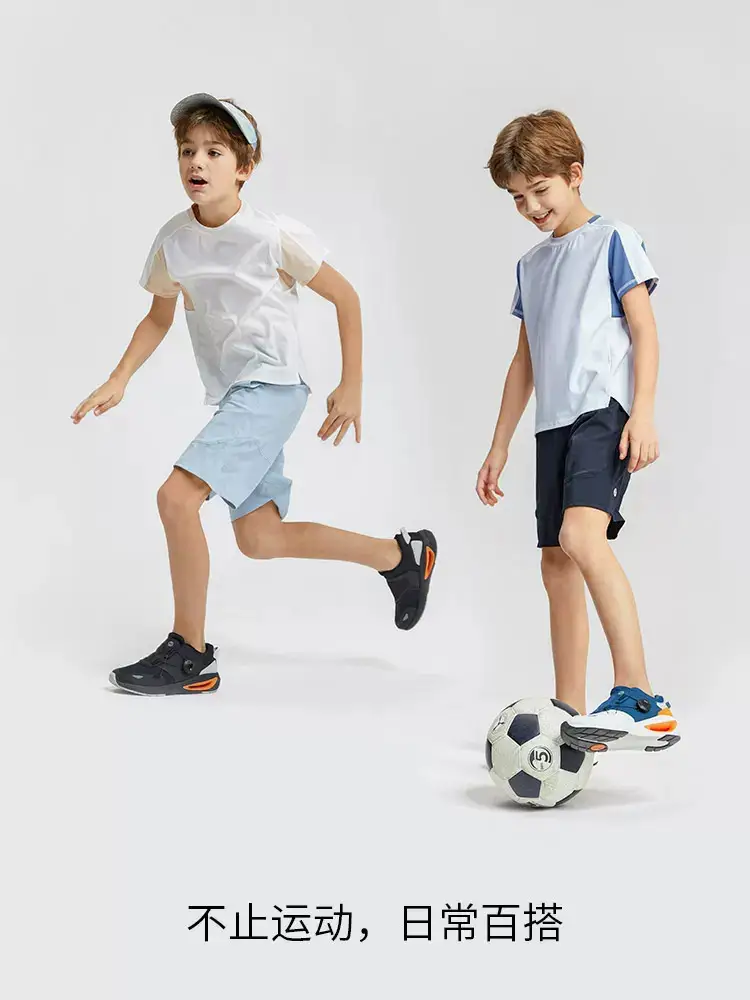 Boy Blue White Contrast T-Shirt 2024 Summer — feature 6
