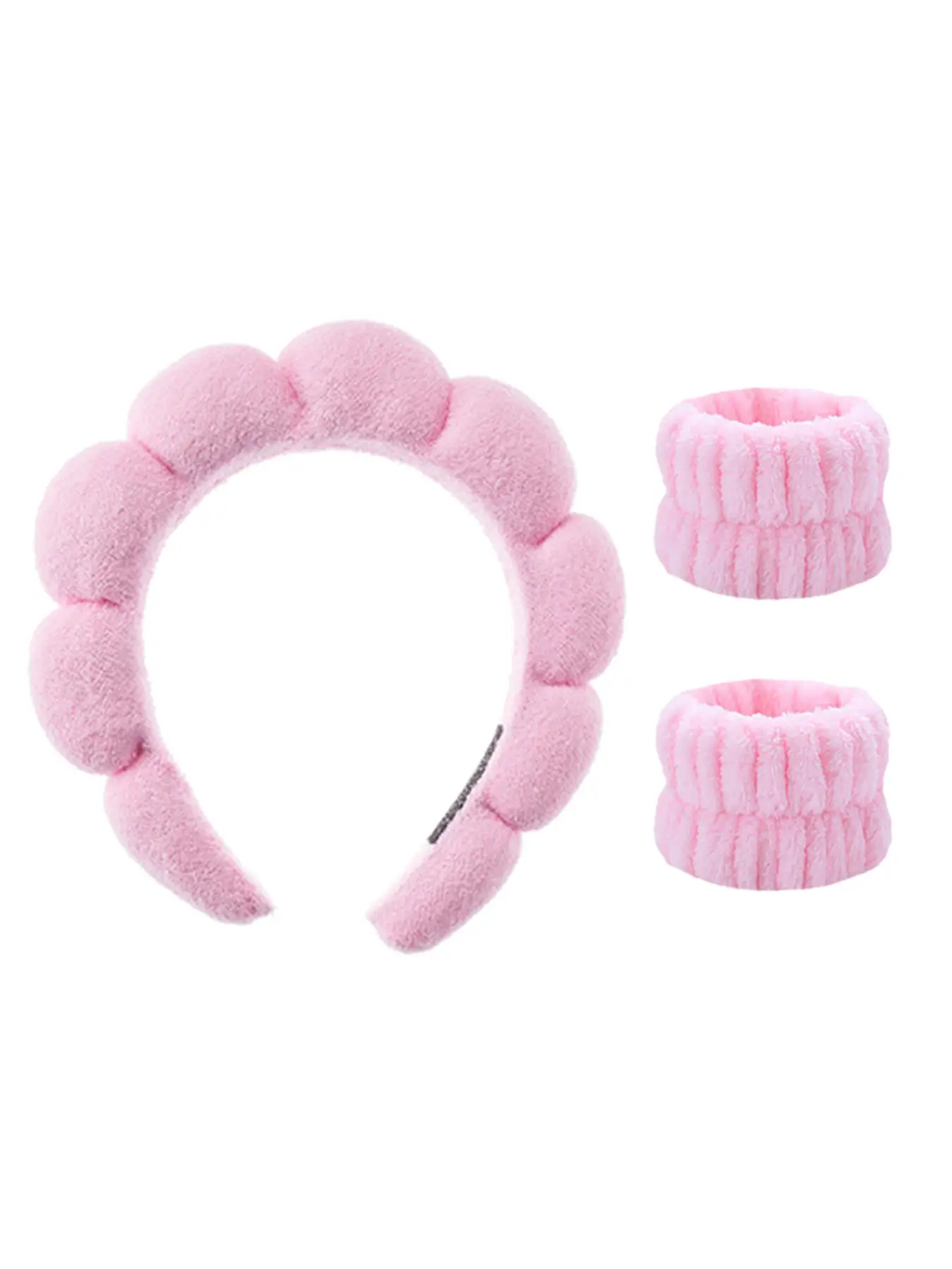 Black Twist Cloud Hairband Set for Women