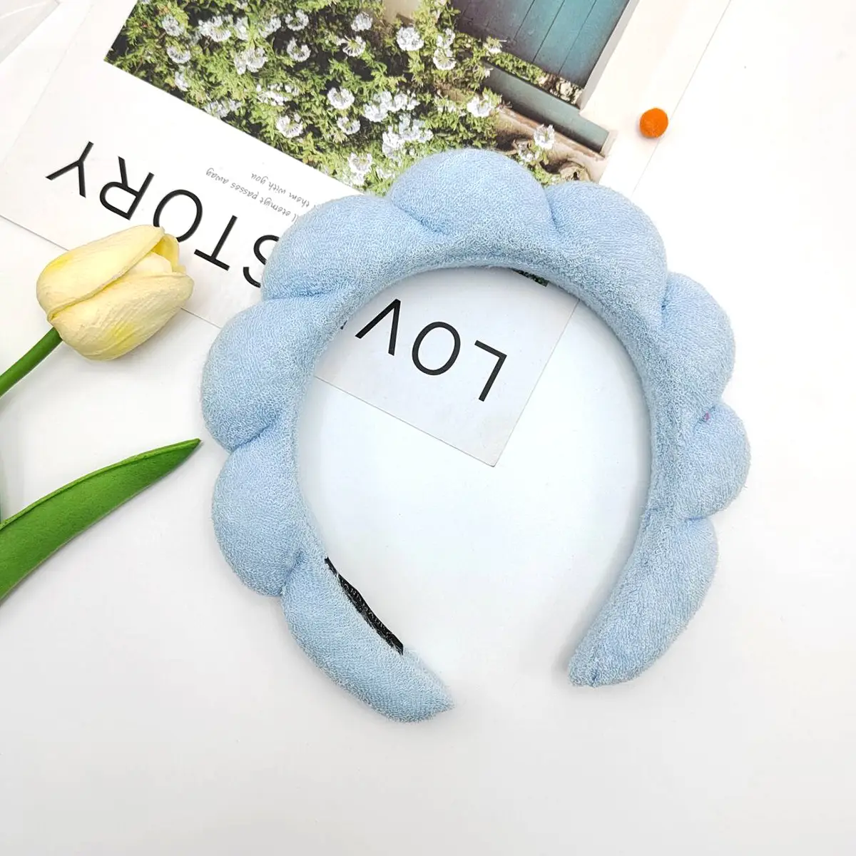 Black Twist Cloud Hairband Set for Women