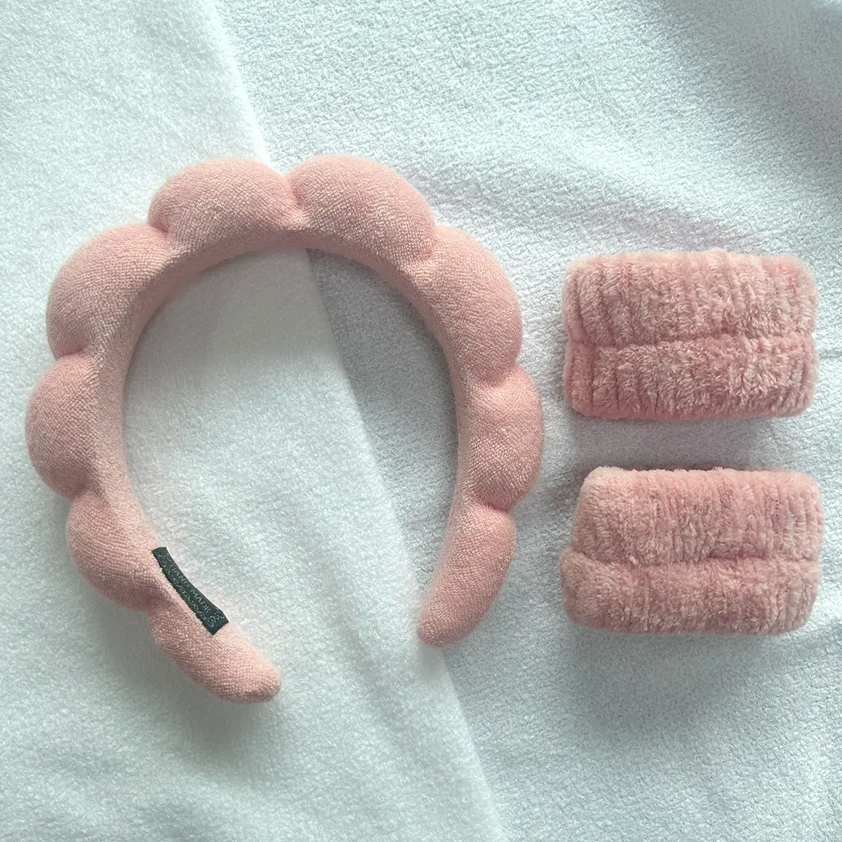 Black Twist Cloud Hairband Set for Women