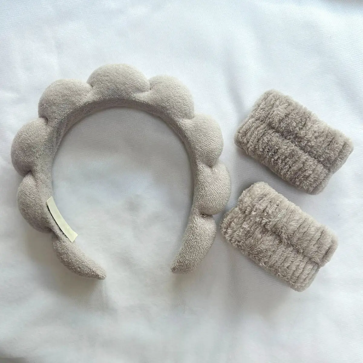 Black Twist Cloud Hairband Set for Women