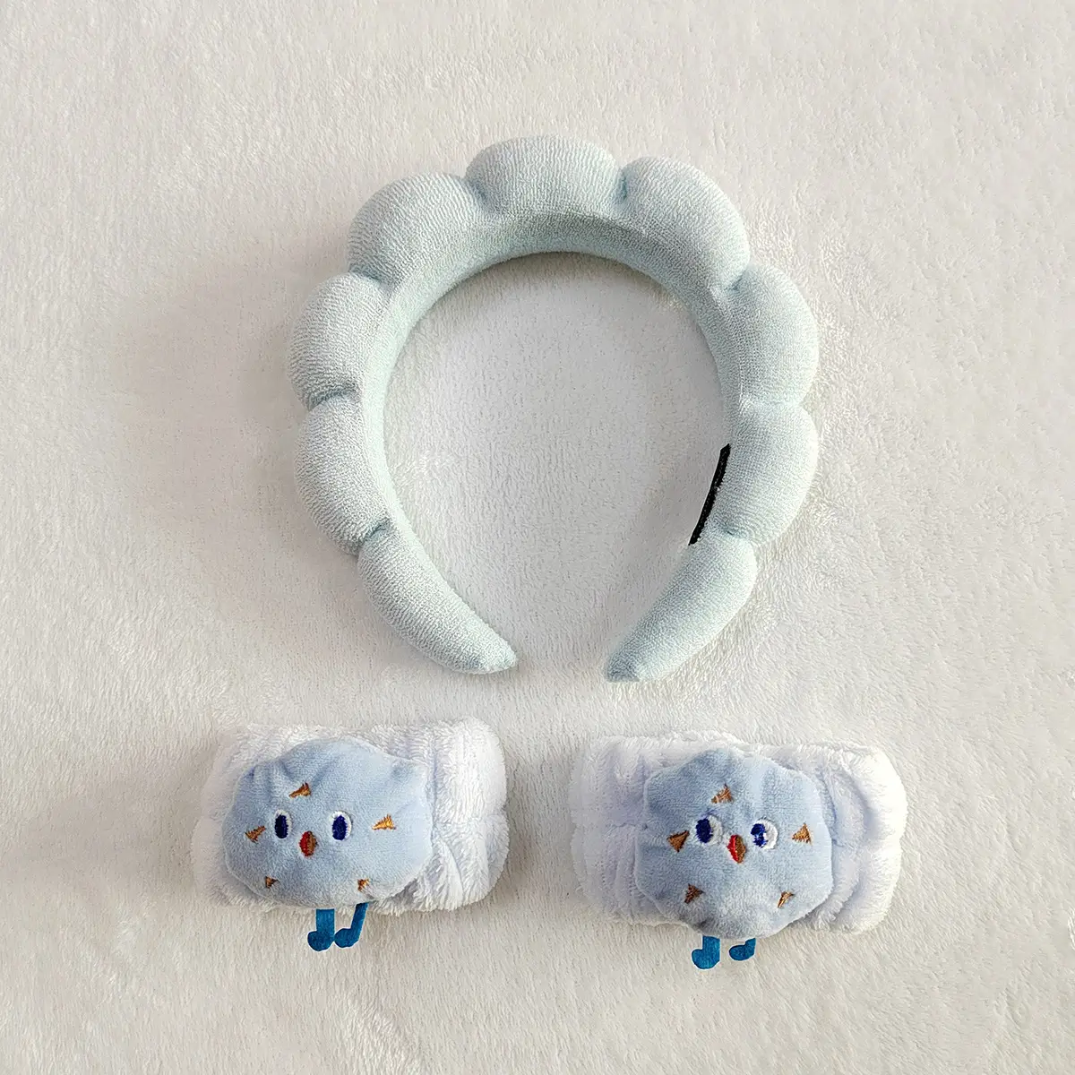 Black Twist Cloud Hairband Set for Women