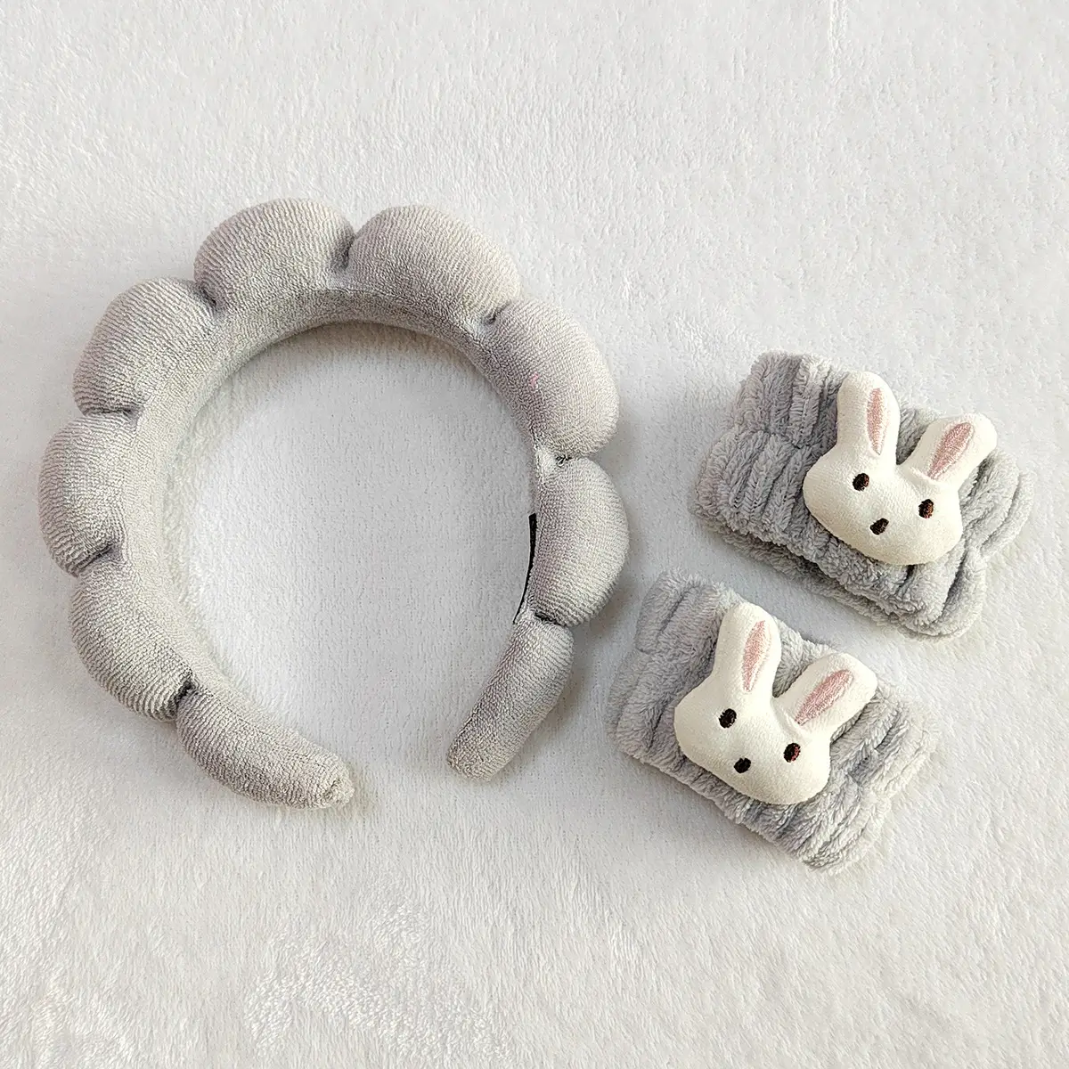 Black Twist Cloud Hairband Set for Women