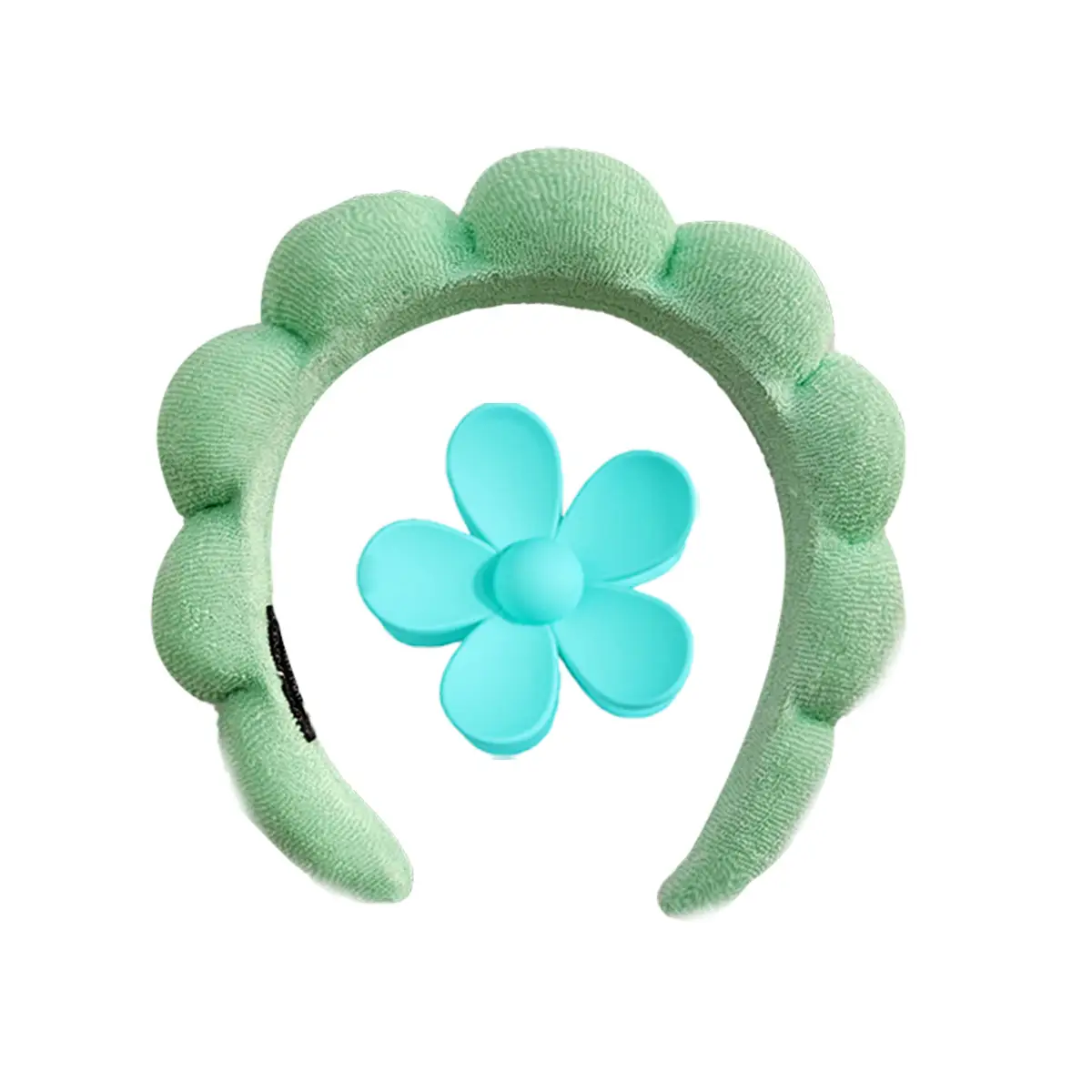 Black Twist Cloud Hairband Set for Women