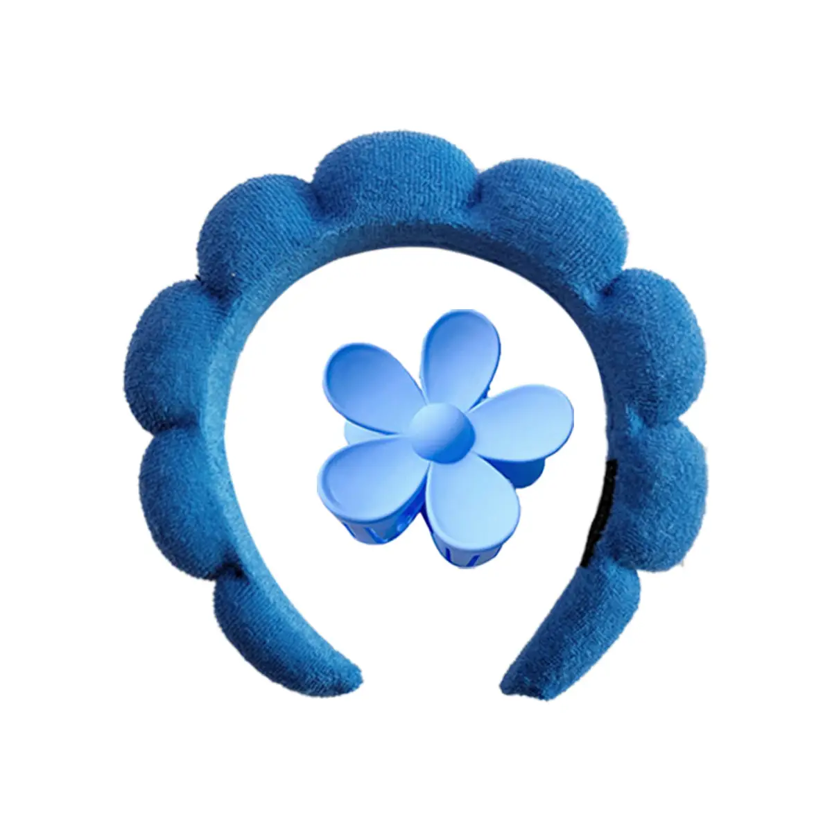 Black Twist Cloud Hairband Set for Women